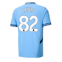 Billiga Manchester City Rico Lewis #82 Hemma fotbollskläder 2024-25 Kortärmad